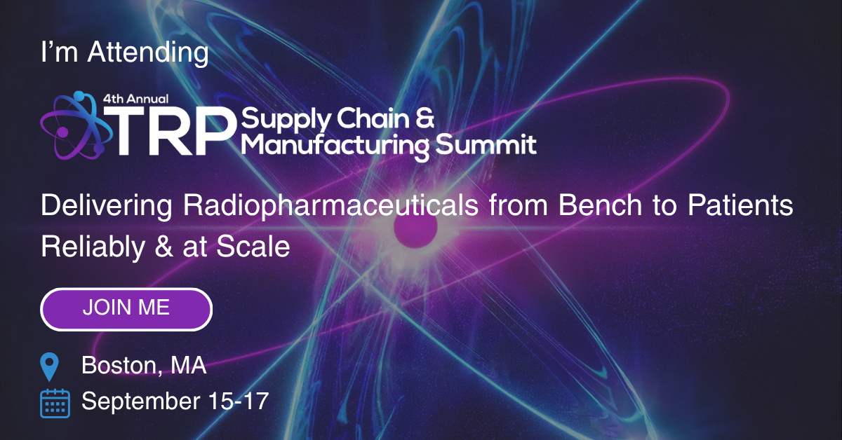 Croft to attend the 4th TRP Supply Chain and Manufacturing Summit in Boston, 15th-17th September 2026